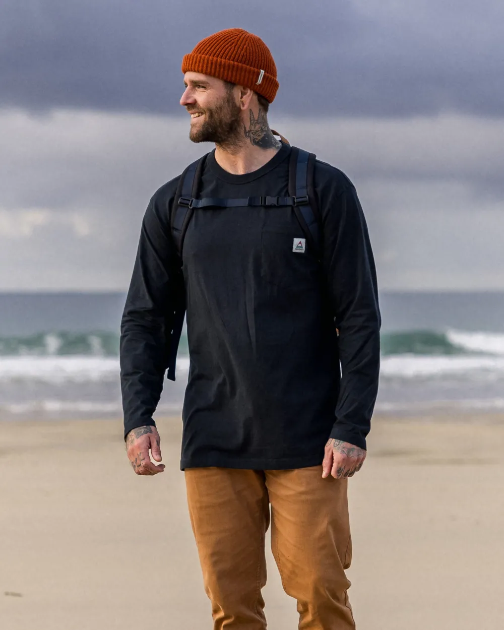 Passenger Heritage Recycled Relaxed Fit LS T-Shirt