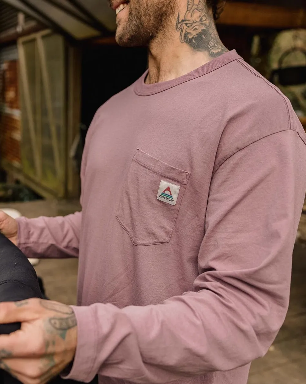 Passenger Heritage Recycled Relaxed Fit LS T-Shirt
