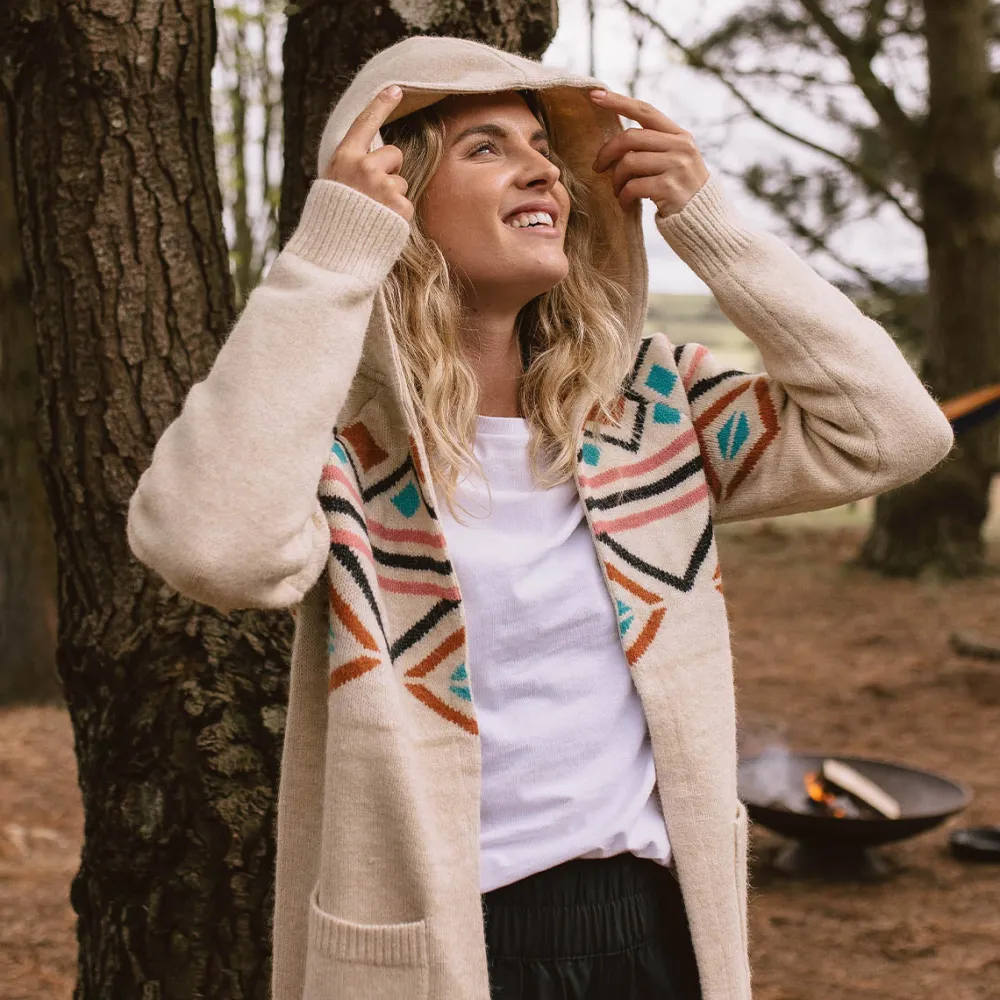 Women Passenger Palumbo Hooded Cardigan