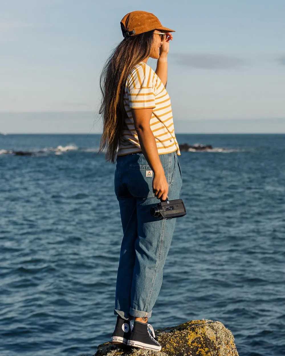 Women Passenger Skye Stripe T-Shirt