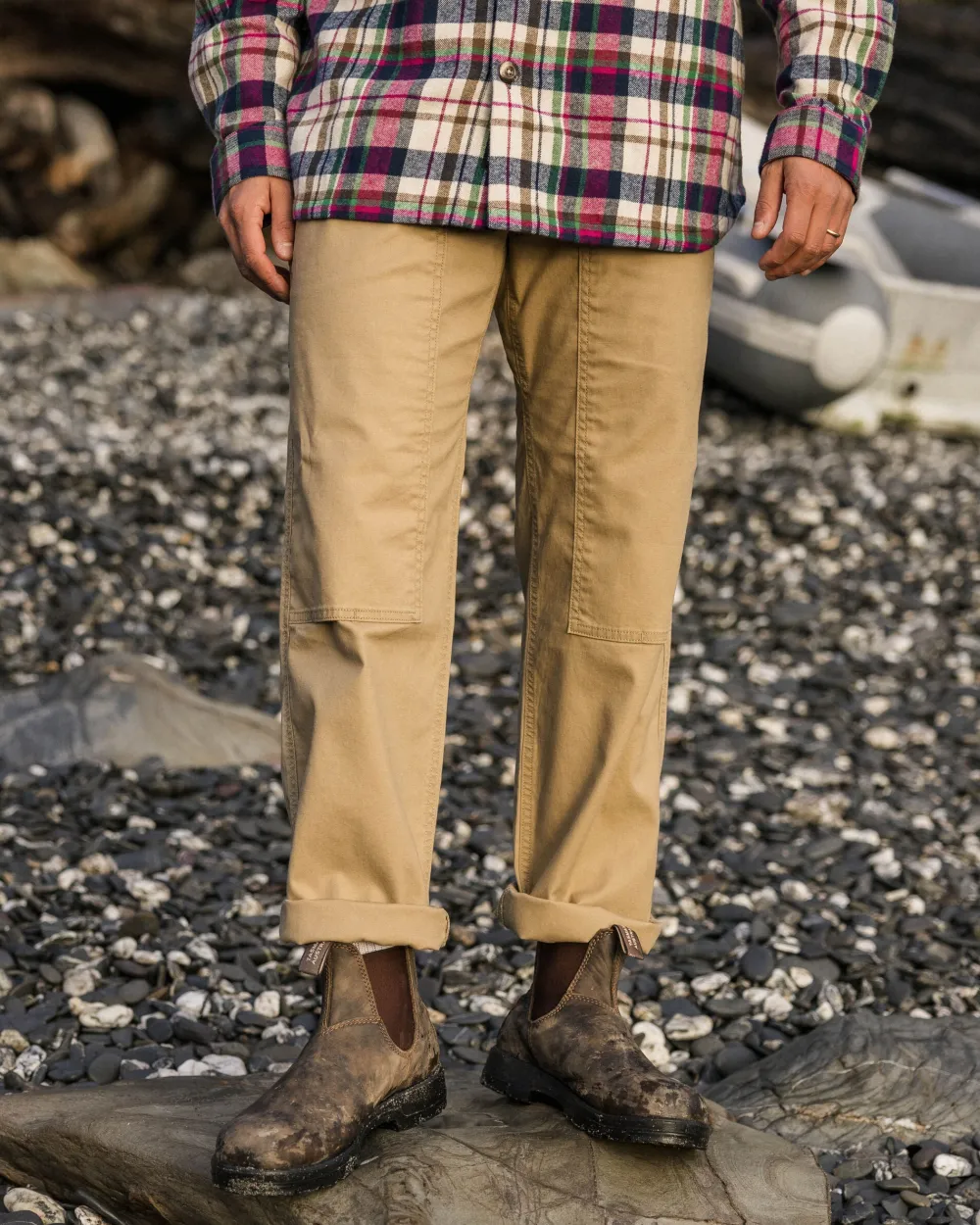 Floris van Bommel Vantage Organic Cotton Canvas Trouser