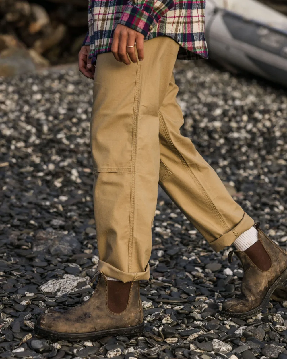 Floris van Bommel Vantage Organic Cotton Canvas Trouser