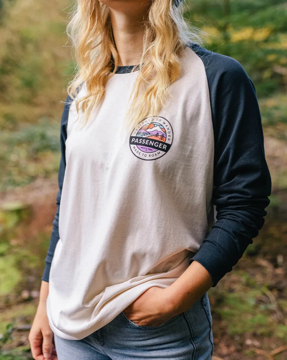 Women Passenger Wilds Recycled Cotton Oversized LS T-Shirt