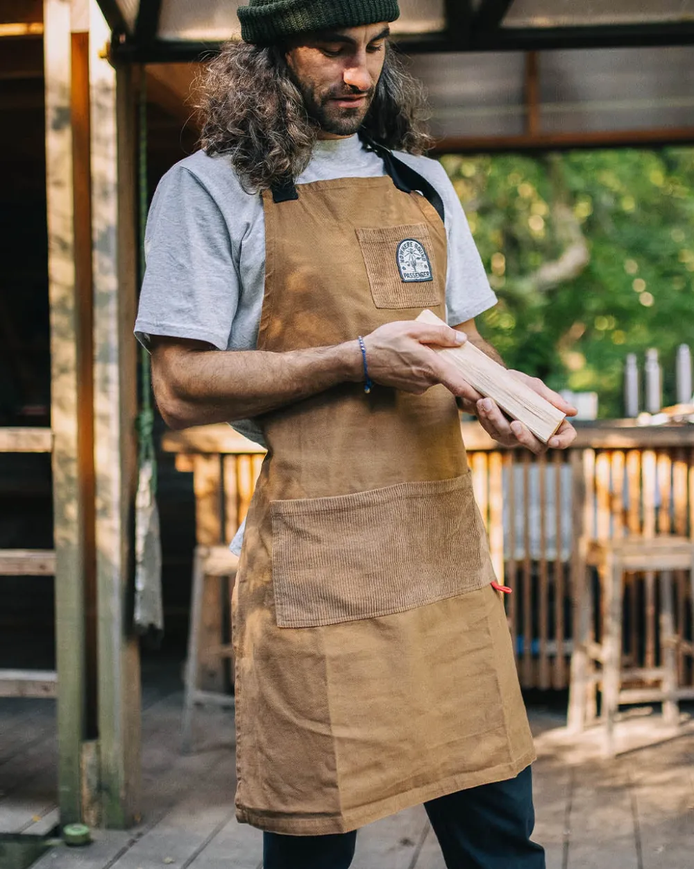 Floris van Bommel Yard Organic Cotton Denim Apron